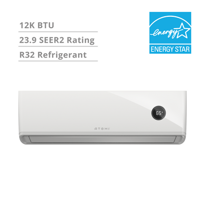 12K BTU Tempestas Inverter Ductless Mini-Split Air Conditioner and Heat Pump