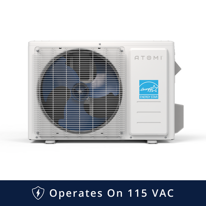 12K BTU Tempestas Inverter Ductless Mini-Split Air Conditioner and Heat Pump