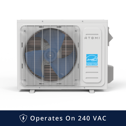 18K BTU Tempestas Inverter Ductless Mini-Split Air Conditioner and Heat Pump