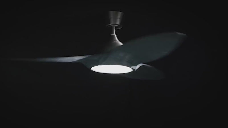 Hero banner video featuring the Atomi Smart Ceiling Fan, showcasing its elegant design.